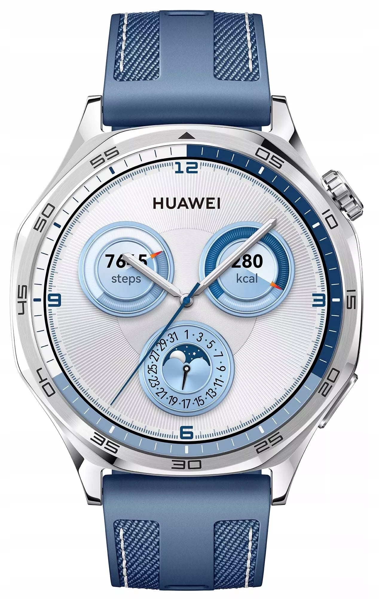 Išmanusis laikrodis HUAWEI Watch GT 5 46mm Mėlynas Blue NFC