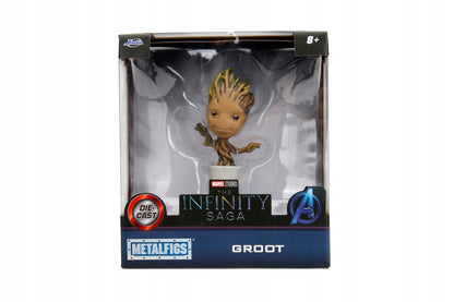 JADA figūrėlė GROOT THE INFINITY SAGA MARVEL 10cm NAUJA KOLEKCINĖ METALINĖ