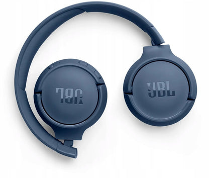 JBL Tune 520BT, belaidės ausinės, mėlynos