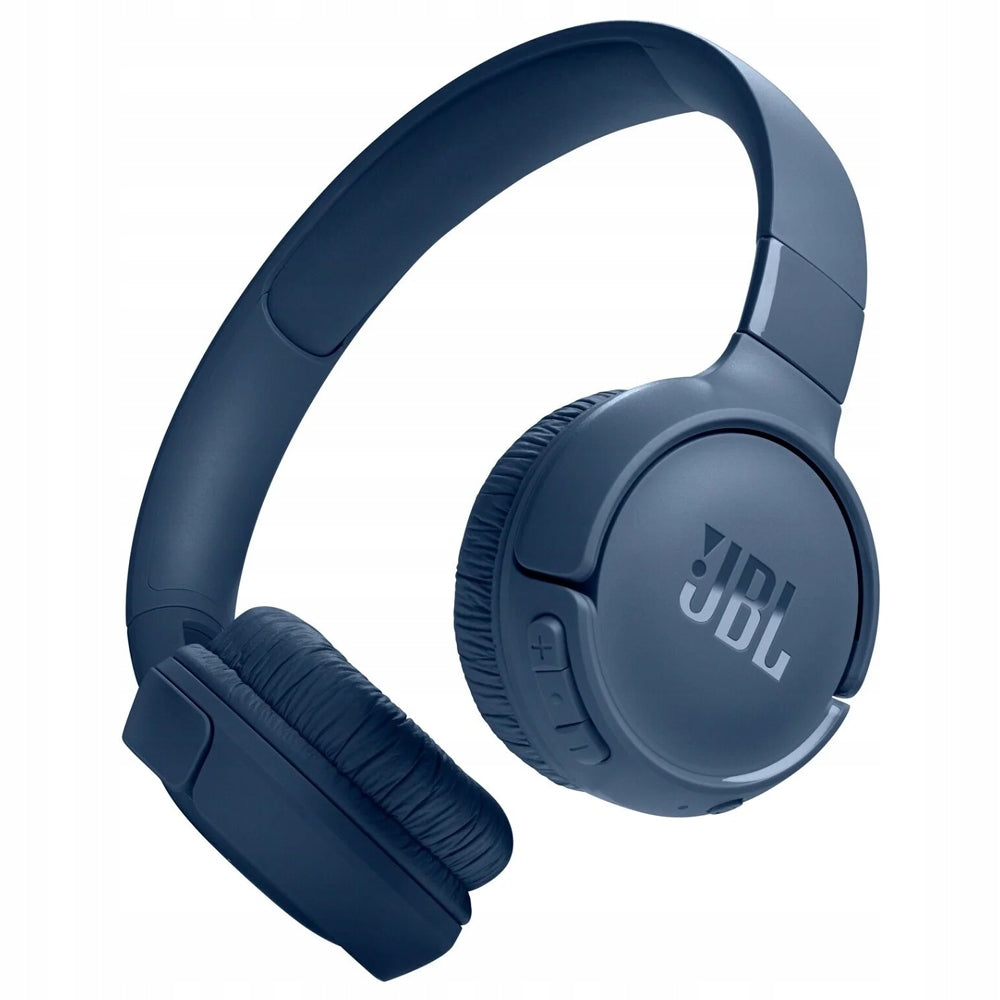 JBL Tune 520BT, belaidės ausinės, mėlynos