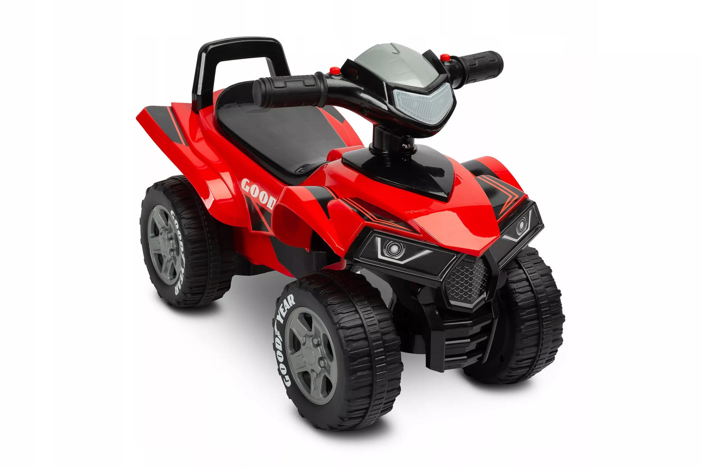 Traktorius Quad  vaikščiotuvas su šviesos ir garso efektais, dovana metukų vaikui