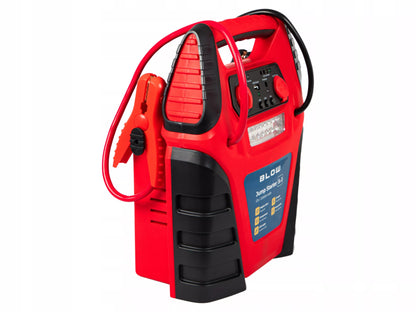 Jump starter / powerbank 5 in 1 – kompresorius ir siurblys automobiliams 12 V, 20000 mAh