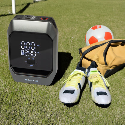 JUMP STARTER KOMPRESOR SIURBLYS TINTUVAS STIPRINTUVAS POWERBANK GALINGAS 9000mAh