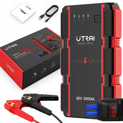JUMP STARTER POWERBANK 12V 1000A Galingas MINI STARTERIS