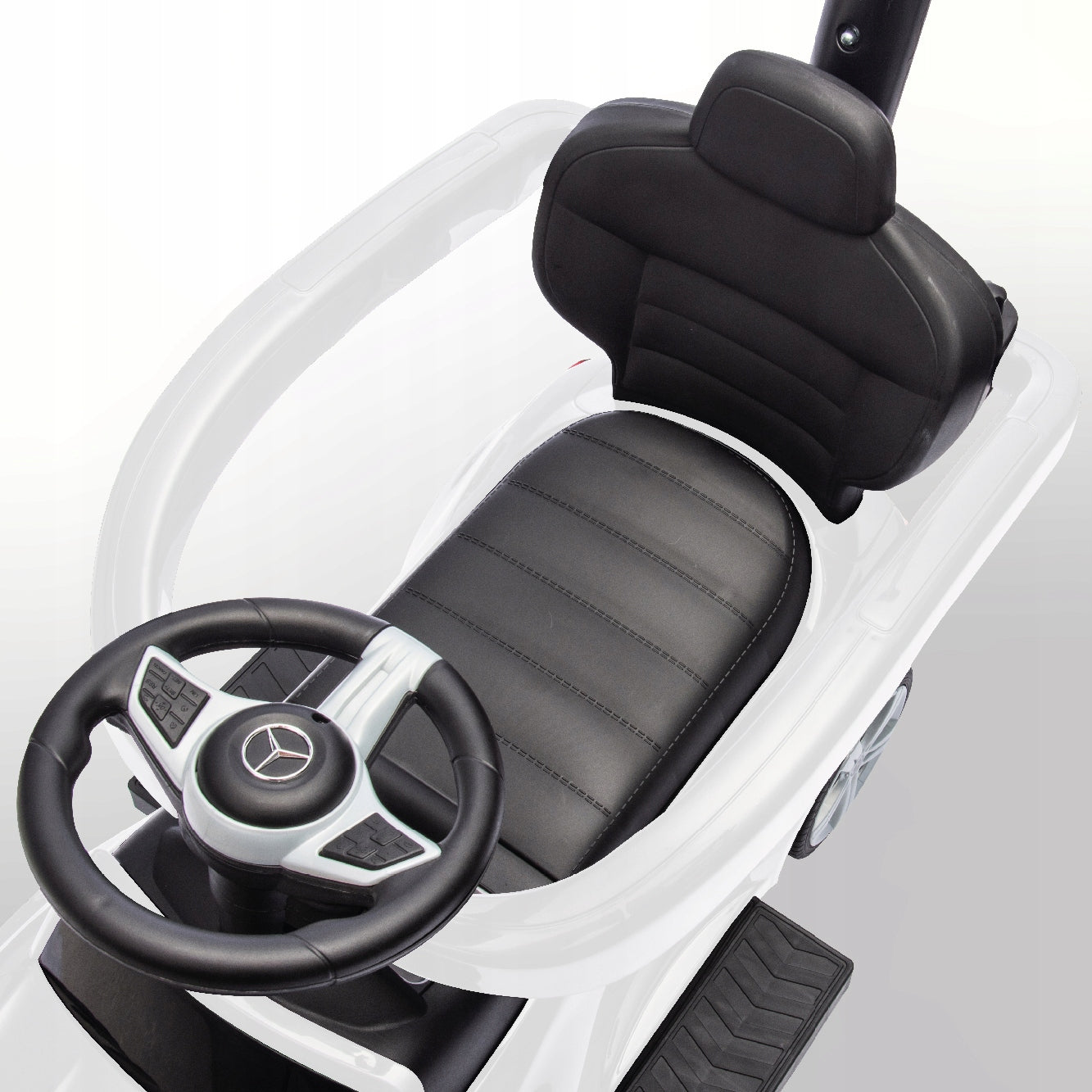 Stumbleras, stumdukas, vaikštynė vaikams Mercedes C-Class, stumdukas, daiktadėžė, pakojis