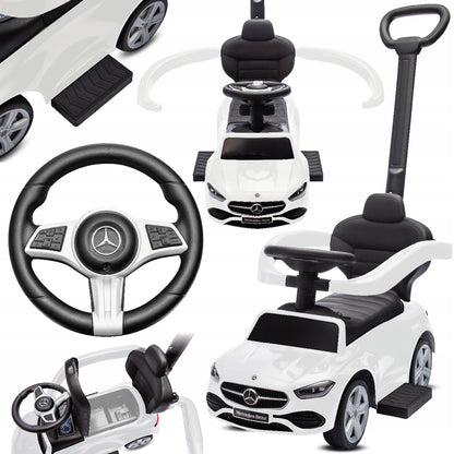 Stumbleras, stumdukas, vaikštynė vaikams Mercedes C-Class, stumdukas, daiktadėžė, pakojis