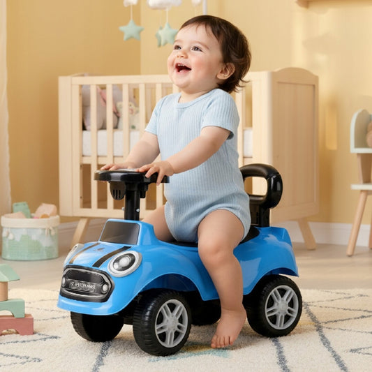 Keliamoji mašinėlė berniukui, automobilis, stumdukas, garsas, atlošas GO GO