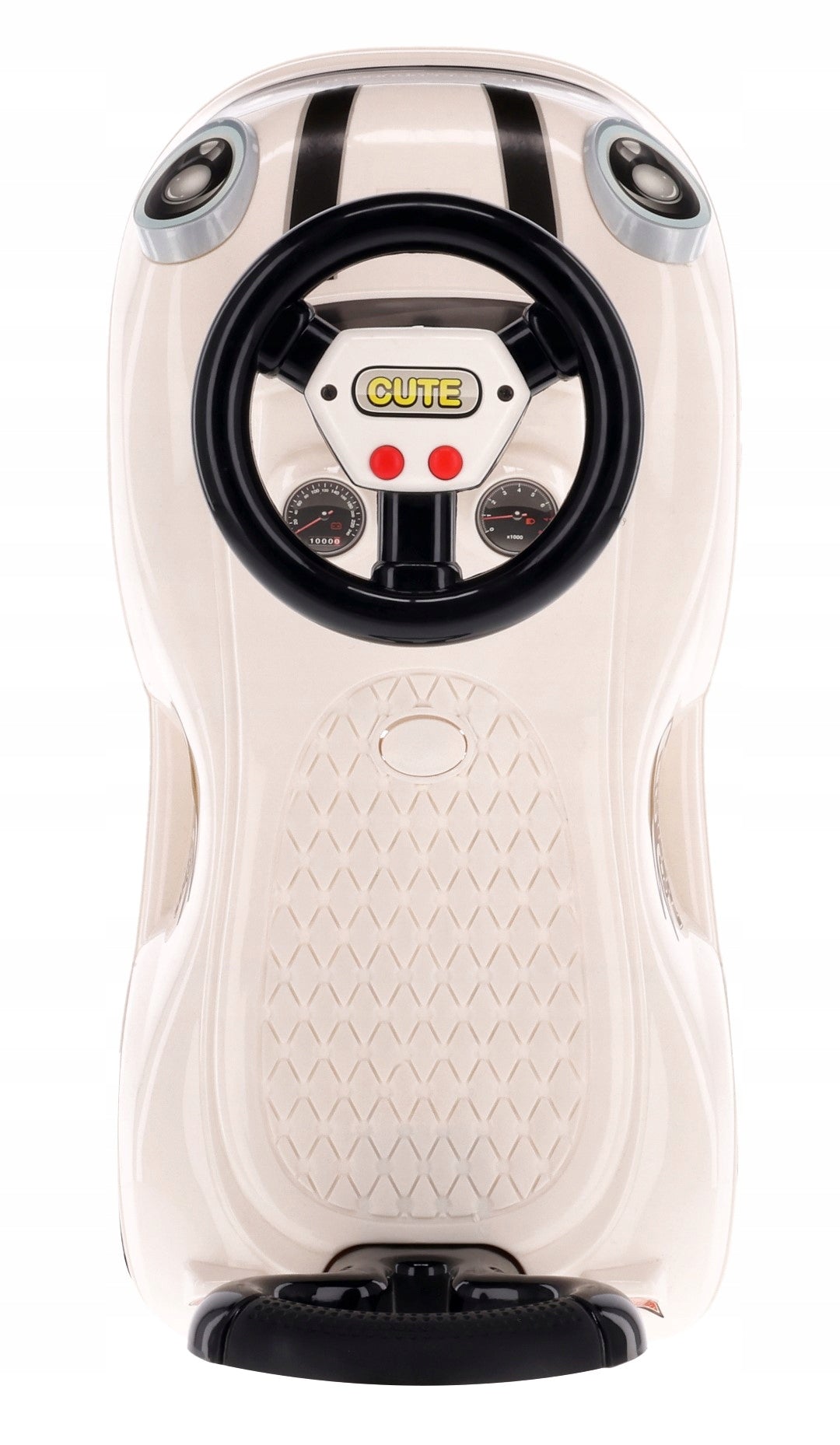 Vaikiškas paspiriama automobilis "GO GO", skirtas metukų proga automobilis-stūmikas su garsu ir atlošu