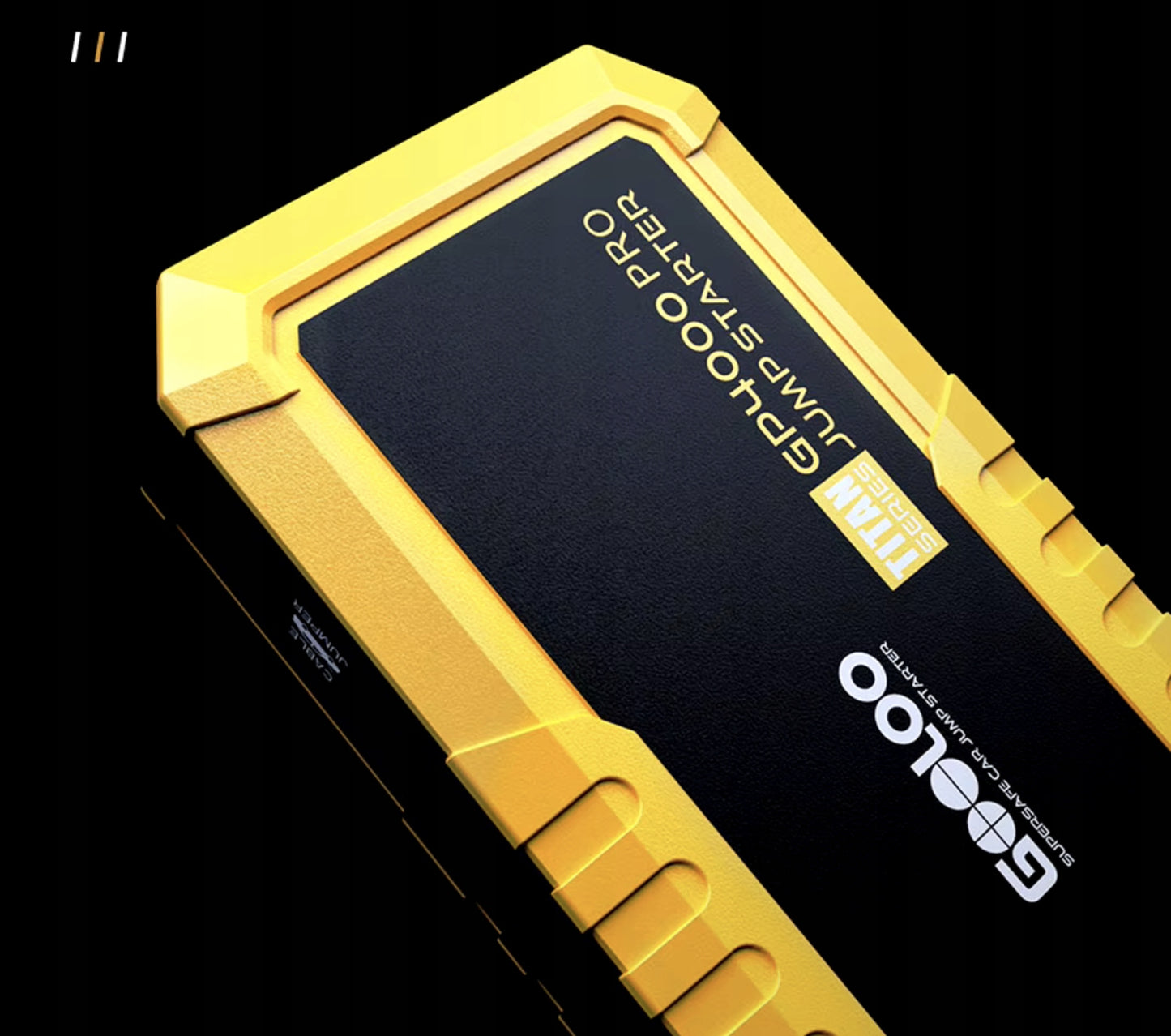 Paleidimo irenginys Powerbank BOOSTER GOOLOO GP4000 PRO 4000A Galingas Greitas