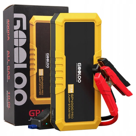 Paleidimo irenginys Powerbank BOOSTER GOOLOO GP4000 PRO 4000A Galingas Greitas