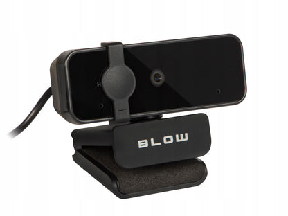 Interneto kameros kamerka su mikrofonu, privatumo dangteliu, Full HD 1080p