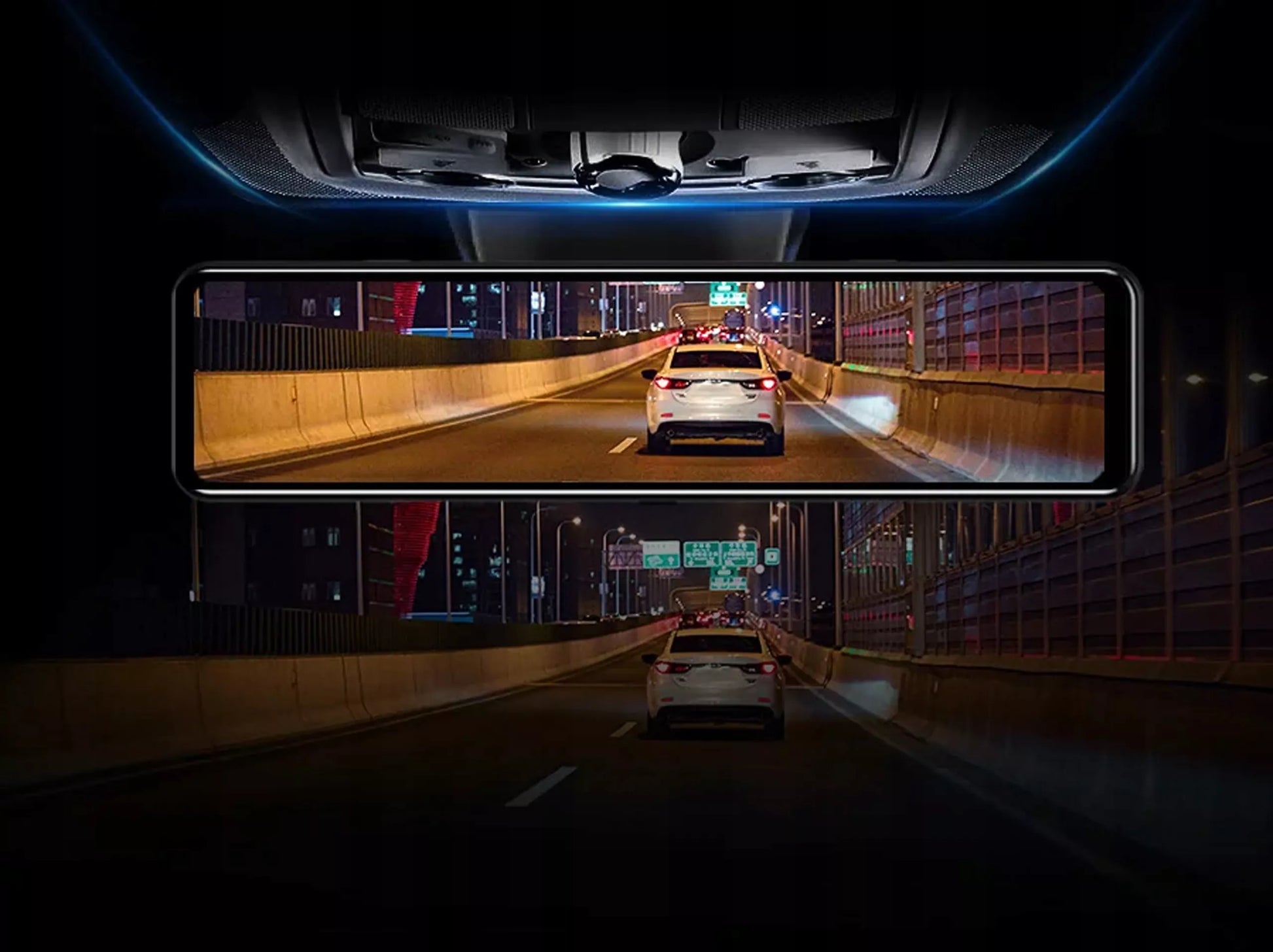 Automobilinė kamera 4K veidrodinis registratorius galinio vaizdo kameraANDROID CARPLAY