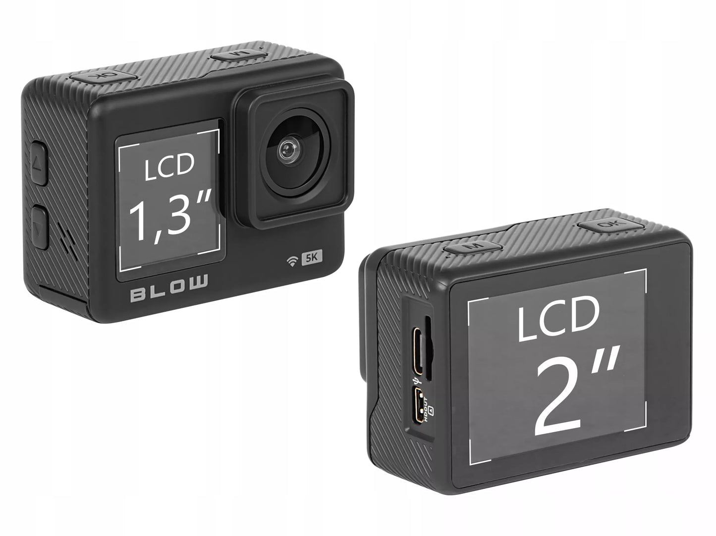 Sporto veiksmo kamera Go Pro4U – 4K, WiFi, USB, UHD, mikrofonas, nuotolinis pultas, laikikliai ir priedai