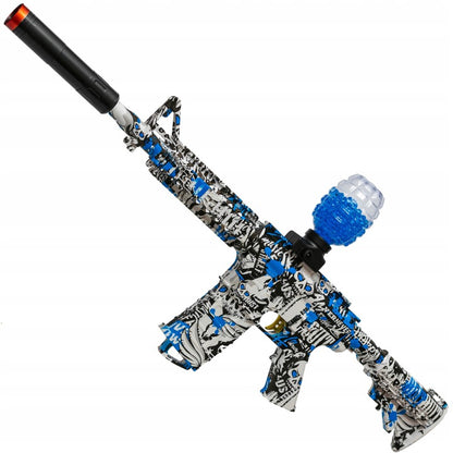 Automatinis pistoletas-šautuvas vandens gelio rutuliukams, saugus, didelis rinkinys