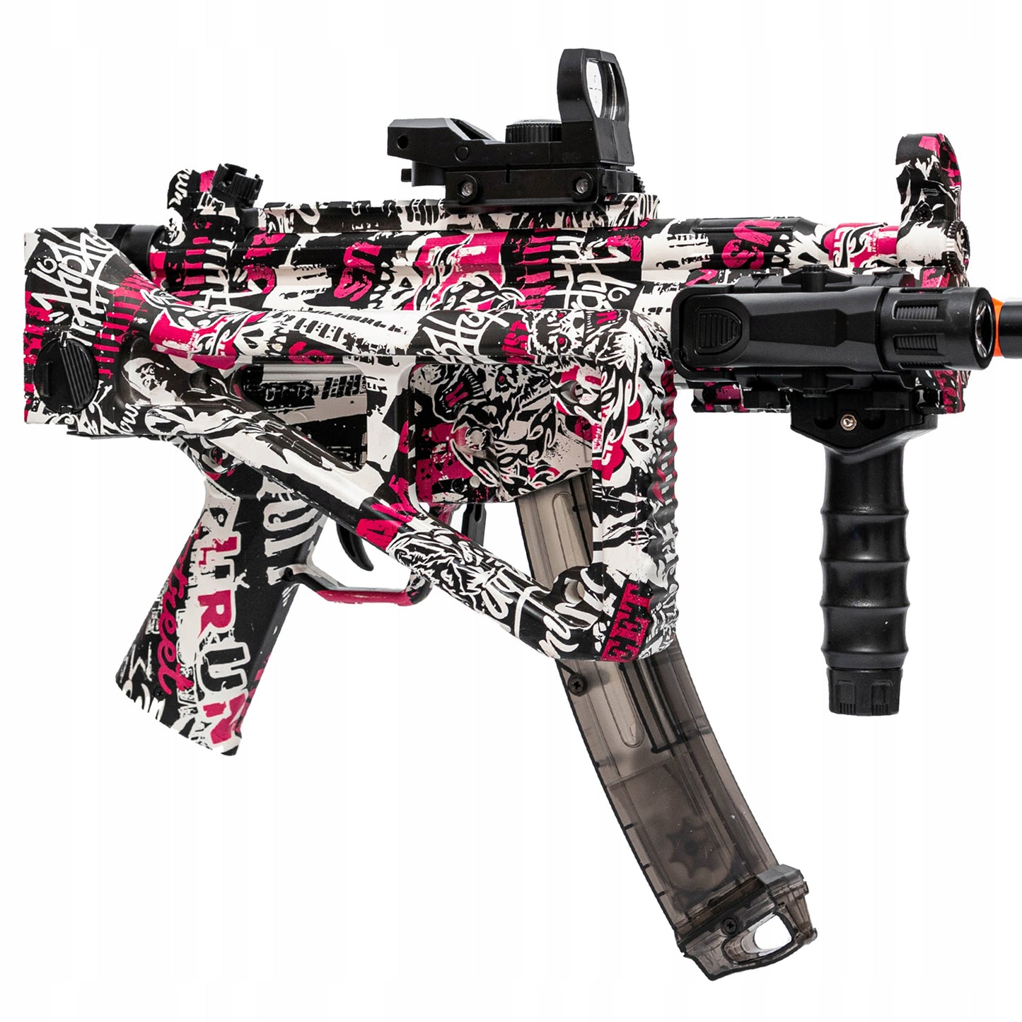 Automatinis gelio rutuliukų pistoletas karabinas, saugus, didelis rinkinys