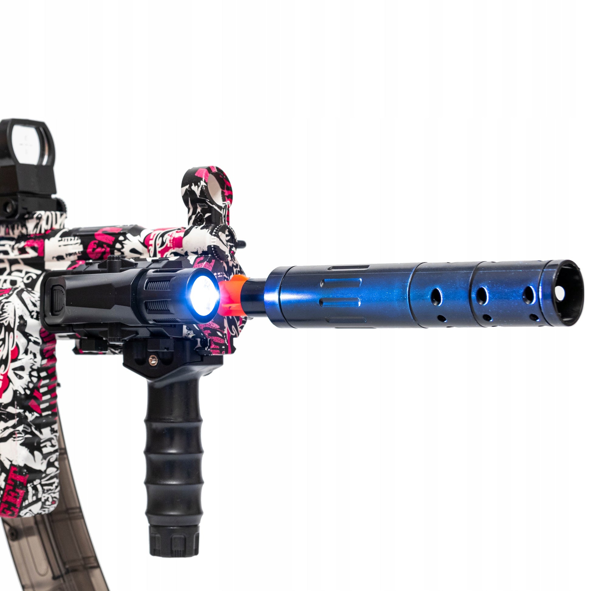 Automatinis gelio rutuliukų pistoletas karabinas, saugus, didelis rinkinys