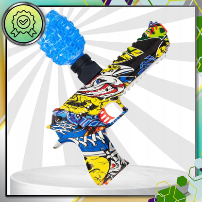 Pistoletas su kulkomis "DEAGLE", automatinis, su vandens kulkomis, su akumuliatoriumi, saugus