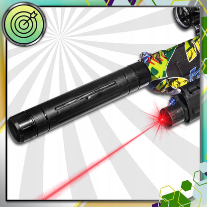 Pistoletas su kulkomis "DEAGLE", automatinis, su vandens kulkomis, su akumuliatoriumi, saugus