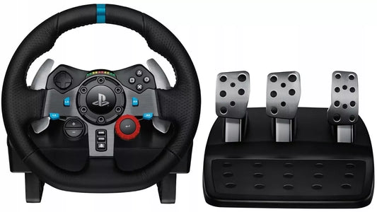 Vairas LOGITECH G29 Racing Wheel su pedalais, skirtas PS5, PS4, PS3, PC