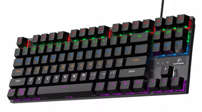 Mechaninė žaidimų klaviatūra su RGB apšvietimu PANTHERISE 87 CLICKSTORM