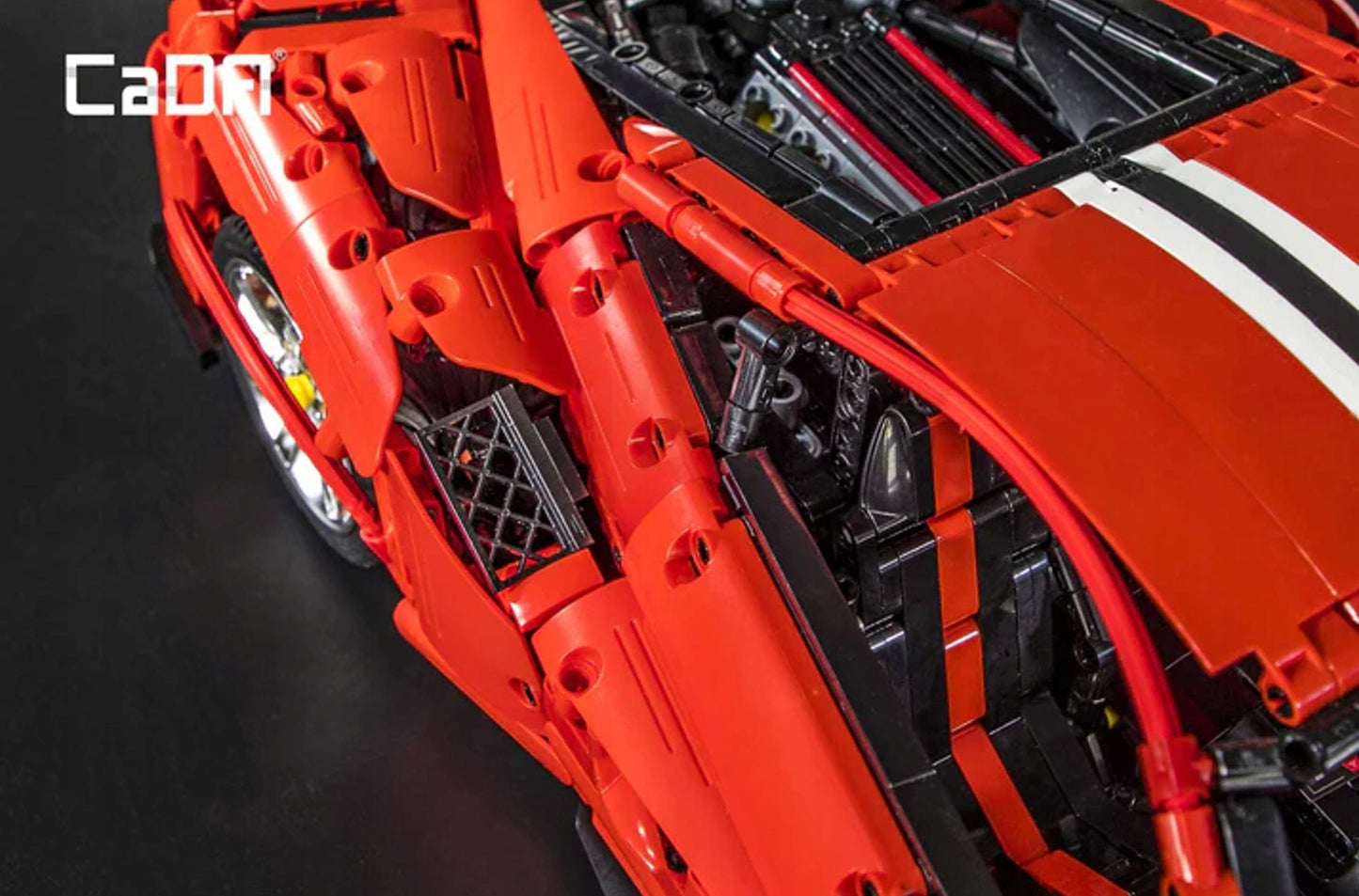 CADABLOCKS SUPER AUTOMOBILIO SPORTO LENKTYNIŲ AUTOMOBILIS 52 CM LENKTYNIŲ AUTOMOBILIS 3236 vnt.