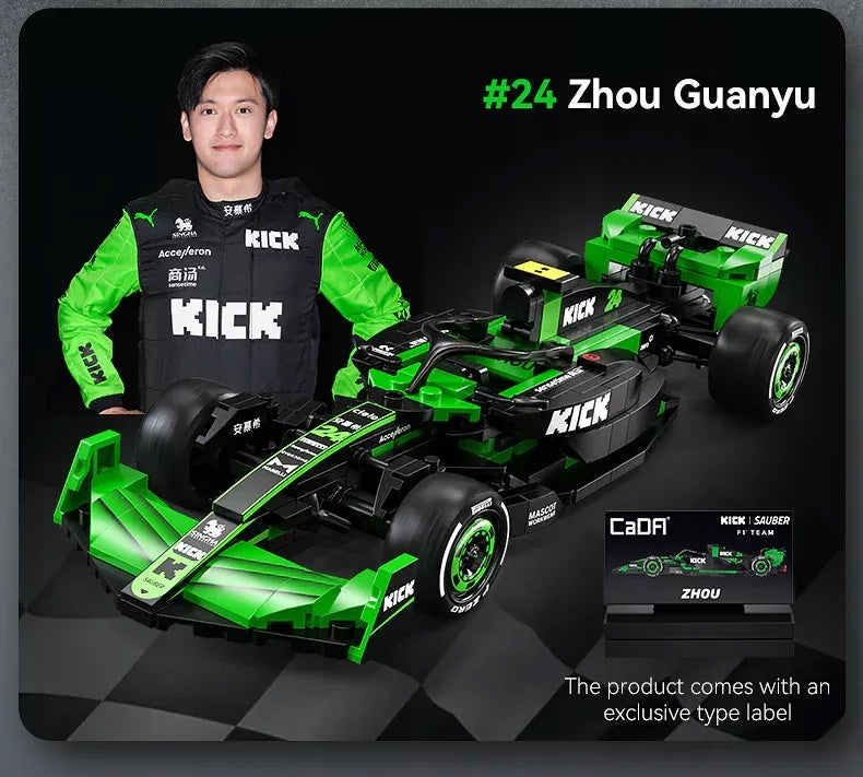 Konstruktorius CaDA Formula 1 bolidas KICK SAUBER F1 TEAM C44 314 el. C55032W