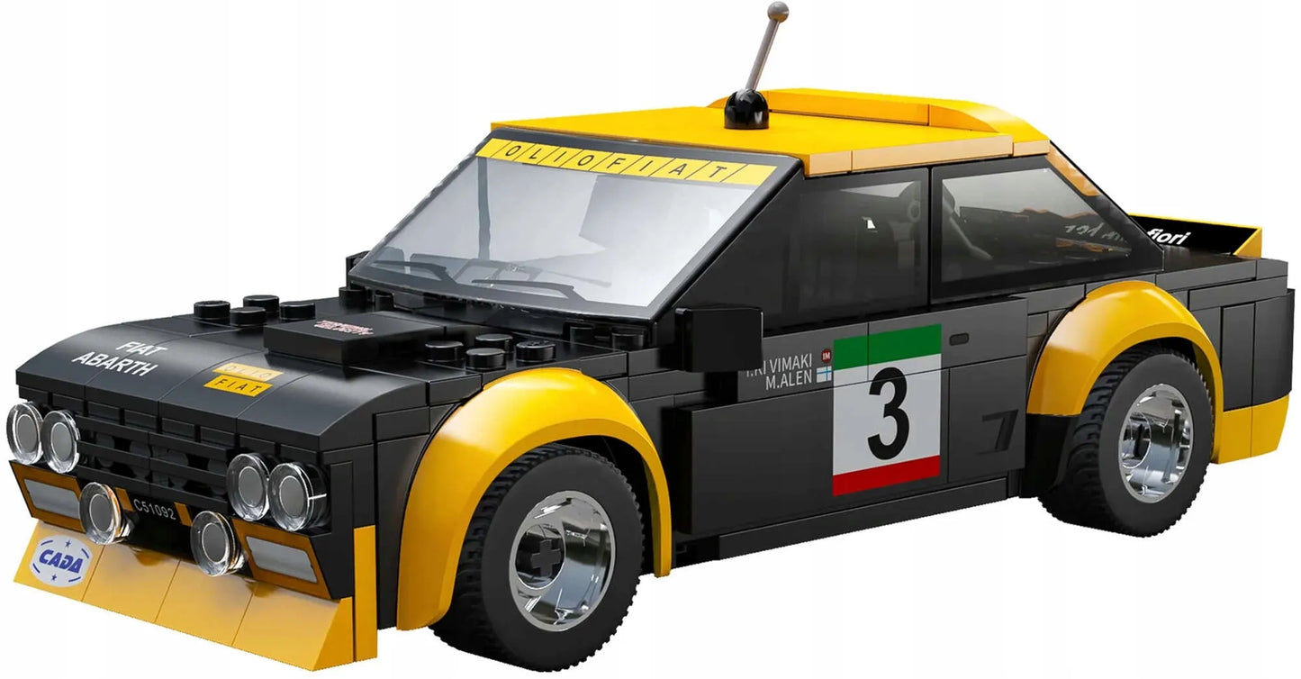 CaDA FIAT Abarth 131 Dual Mode RC kaladėlės, 216 vnt.