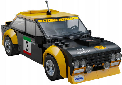 CaDA FIAT Abarth 131 Dual Mode RC kaladėlės, 216 vnt.