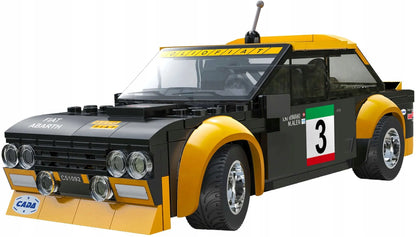 CaDA FIAT Abarth 131 Dual Mode RC kaladėlės, 216 vnt.