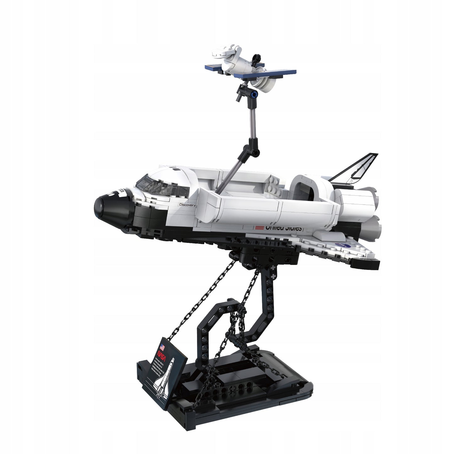 CaDA LEGO NASA KOSMINIS TYRinėTOJAS ERDĖLAIVIS SPACE SHUTTLE DISCOVERY 475det.