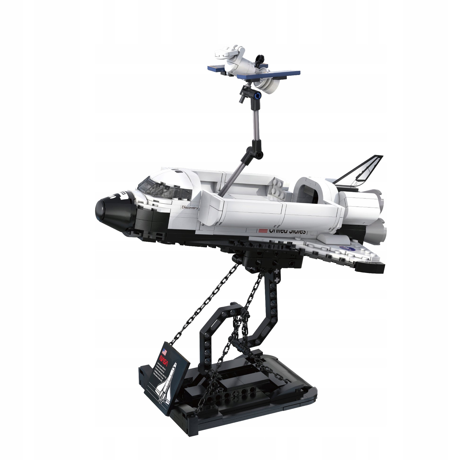 CaDA LEGO NASA KOSMINIS TYRinėTOJAS ERDĖLAIVIS SPACE SHUTTLE DISCOVERY 475det.