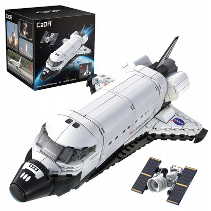 CaDA LEGO NASA KOSMINIS TYRinėTOJAS ERDĖLAIVIS SPACE SHUTTLE DISCOVERY 475det.