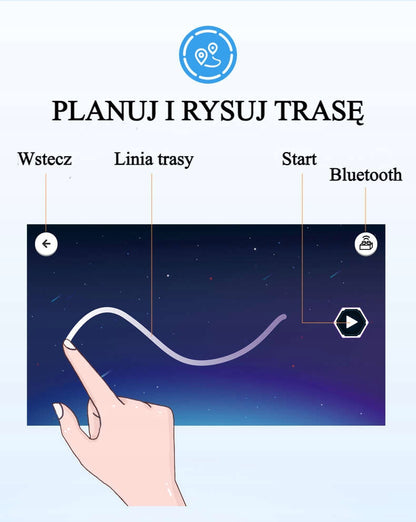 Statybiniai blokeliai CaDA nuotoliniu būdu valdomas automobilis Phantom RC 395 elementai