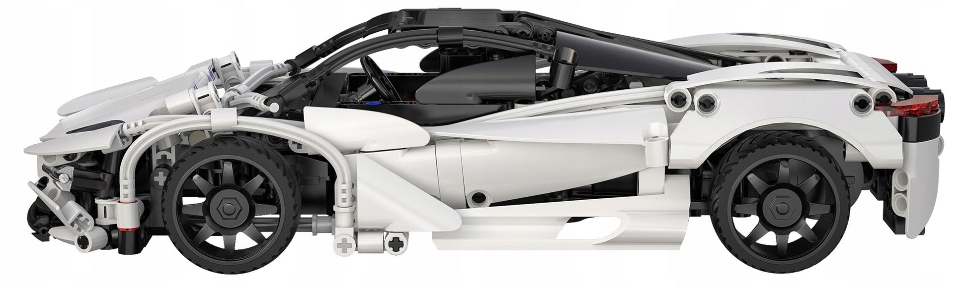 CADA konstruktorius NUOTOLINIU BŪDU VALDOMAS SPORTINIS AUTOMOBILIS SUPER STORM 30CM 402 dalys DUAL