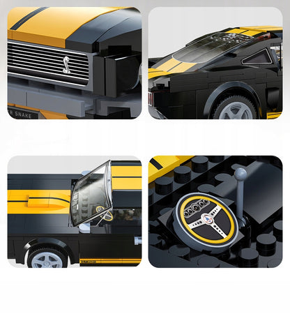 Statybiniai blokeliai CADA rinkinys FORD MUSTANG SHELBY GT 350H nuotoliniu būdu valdomas, 291 elementas