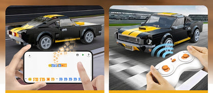 Statybiniai blokeliai CADA rinkinys FORD MUSTANG SHELBY GT 350H nuotoliniu būdu valdomas, 291 elementas