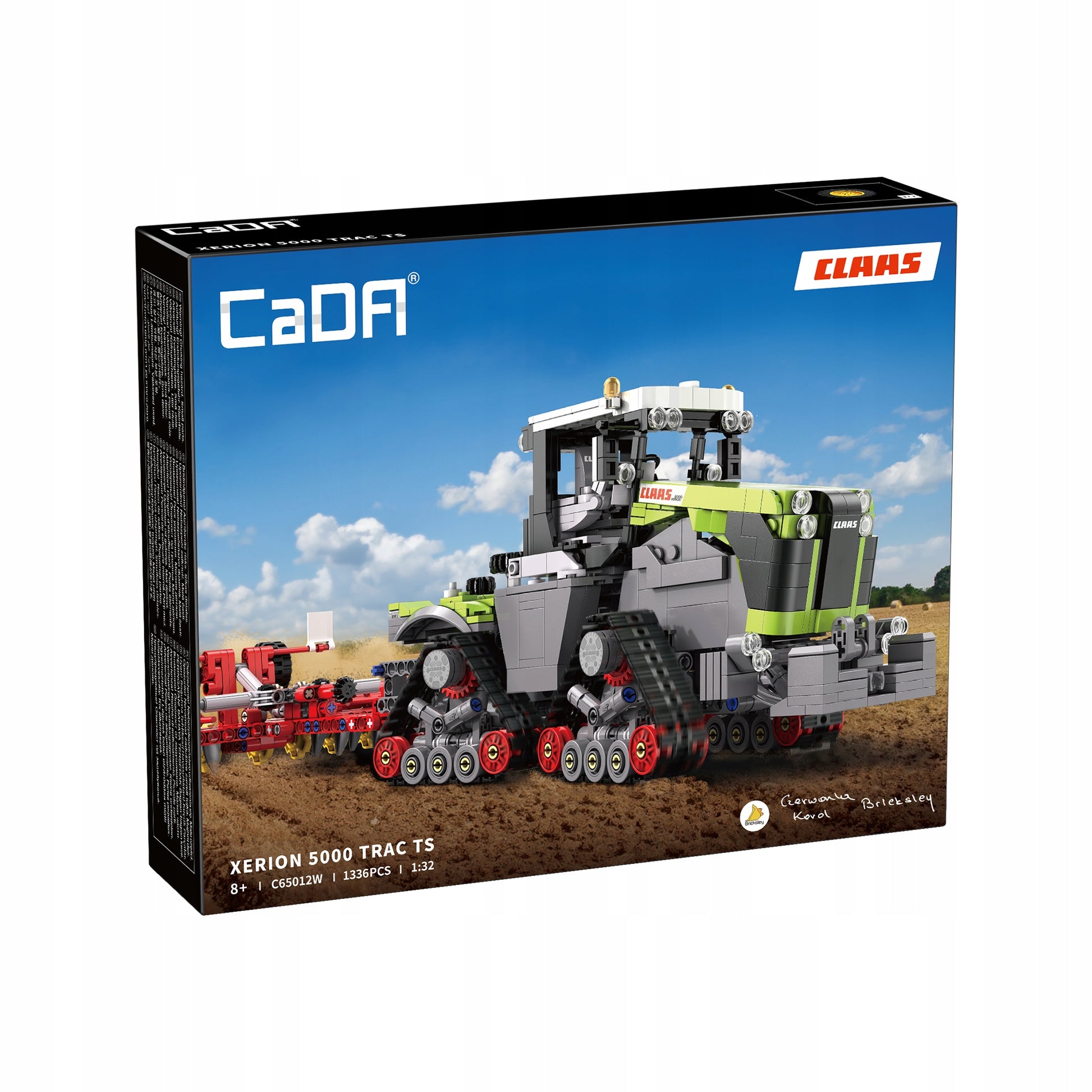 Konstrukciniai blokeliai CaDA Žemės ūkio traktorius CLAAS XERION 5000 1336EL