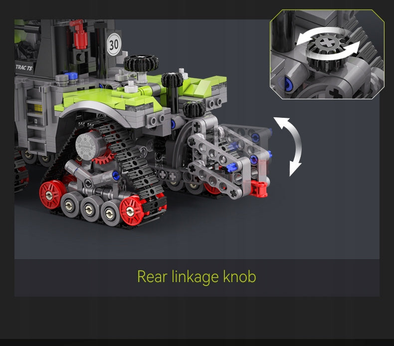 Konstrukciniai blokeliai CaDA Žemės ūkio traktorius CLAAS XERION 5000 1336EL