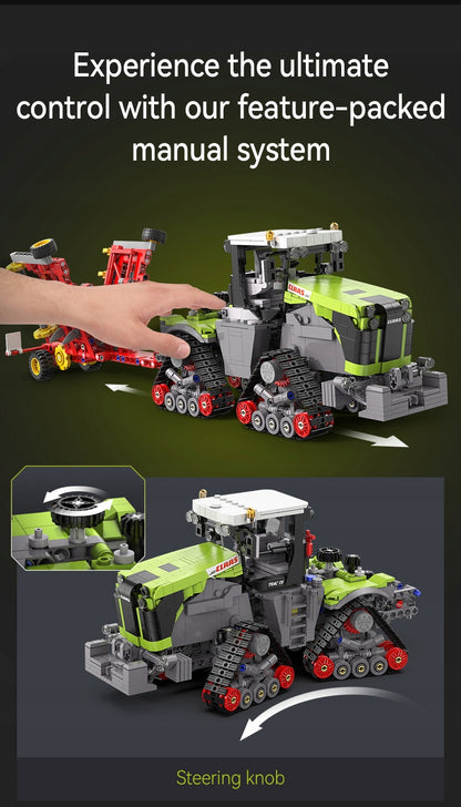 Konstrukciniai blokeliai CaDA Žemės ūkio traktorius CLAAS XERION 5000 1336EL