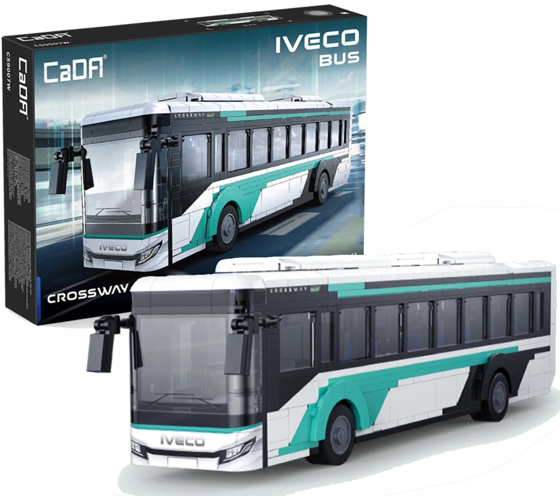 CaDA konstruktorius „Miesto autobusas“, 832 detalės