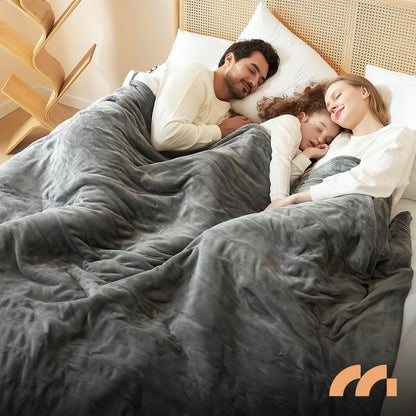 Didelis minkštas elektrinis šildantis pledas, su reguliuojamu laikmačiu ir nuotolinio valdymo pulteliu, 180x160