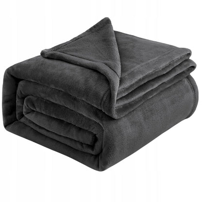 Šilta, minkšta, stora pledas antklodė lovai ir sofai, 150x200 cm, dovana, įvairios spalvos