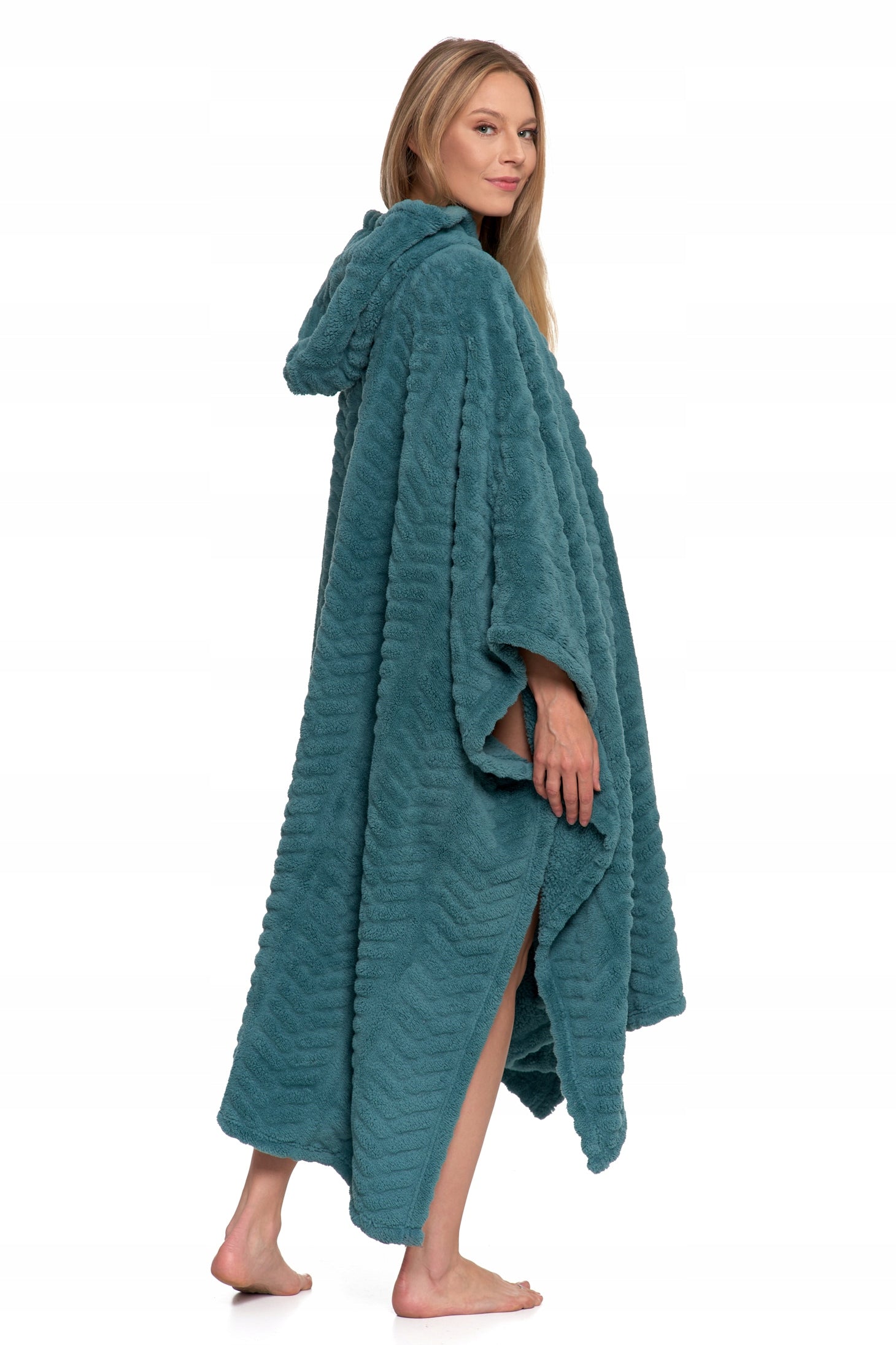 Šilta didelė džemperis su gobtuvu, kaip antklodė žiemai, oversized, MORAJ