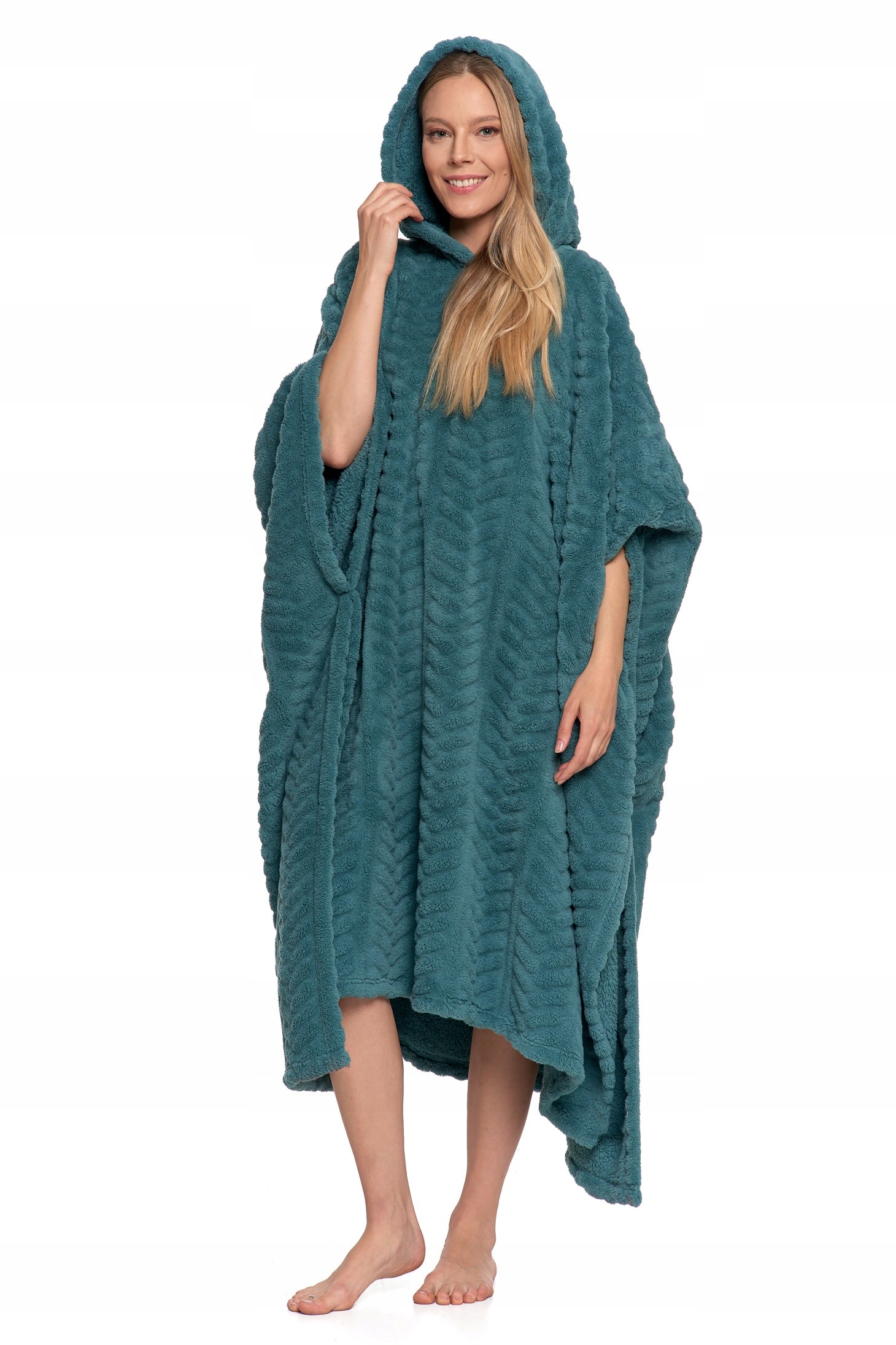 Šilta didelė džemperis su gobtuvu, kaip antklodė žiemai, oversized, MORAJ