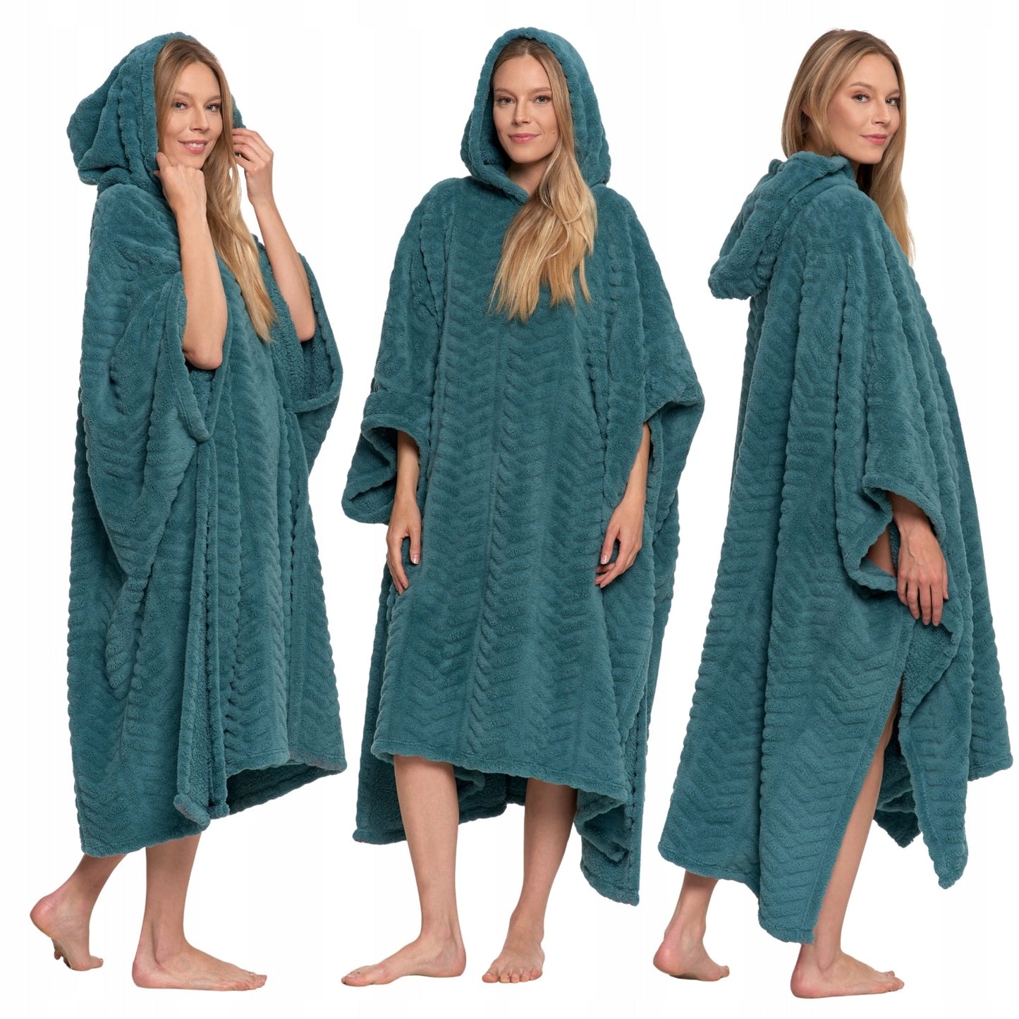 Šilta didelė džemperis su gobtuvu, kaip antklodė žiemai, oversized, MORAJ