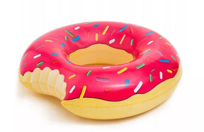 Pripučiamas ratas didelis vandens čiužinys plaukiojimui baseine spurgos formos ratas 120cm XXL