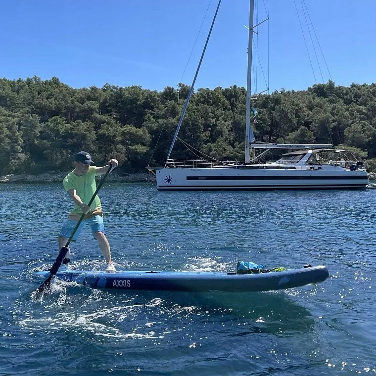 Irklentė 12'2 NAVY BLUE Combo su sėdyne ir irklu