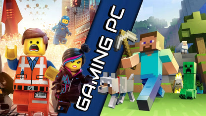 Kompiuteris žaidimams – Intel GT 710, 16 GB RAM, 480 GB SSD, Windows 11