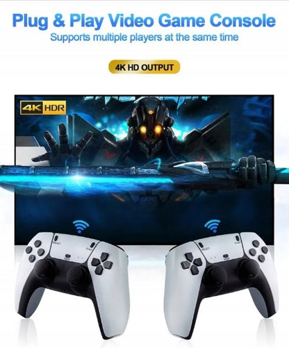 TV žaidimų konsolė, bevieliai pulteliai 2.4G