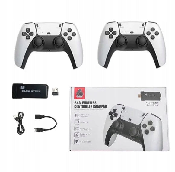TV žaidimų konsolė, bevieliai pulteliai 2.4G